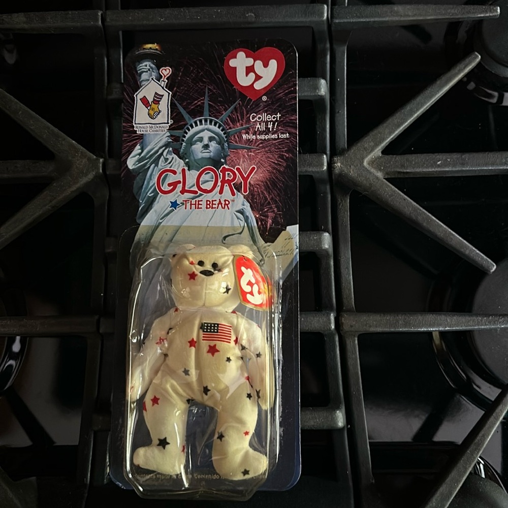 McDonald’s TY Beanie Baby “Glory” Rare with ERRORS